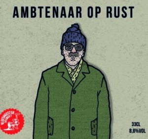 Ambtenaar Op Rust Label